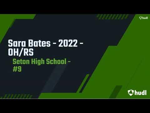 Video of Sara Bates 2022 - Seton High School Highlights #2