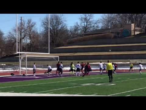 Video of Freshmen year varsity soccer