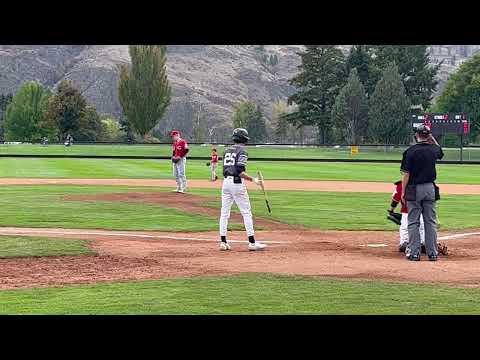 Video of Everett Bertsch, 2025 (Pitching, Catching, Hitting) (Fall 2023)