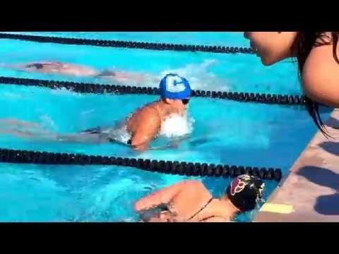 Video of 3/2016 - 200 IM (SCY) (Lane 4, blue cap with white letter C) Time: 2:18.2