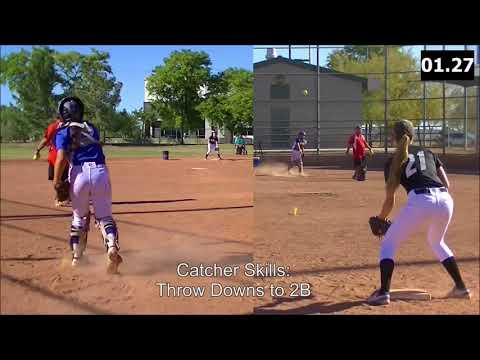 Video of Angelina Camen 2021 Catcher/3B