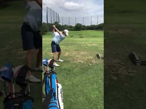 Video of Charlie Calabretta driver swing (back side view)