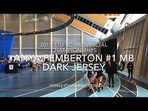 Video of Anya #1 MB - 17U BC Provincials - Playoffs