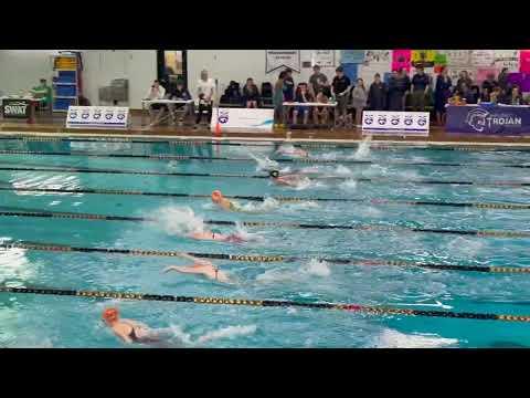 Video of Hannah's Swimming Highlights March 8, 2023