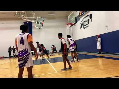 Video of Chris Morris #5-White/Purple