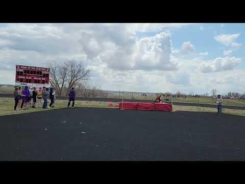 Video of 5'6" jump at Saco invitational meet