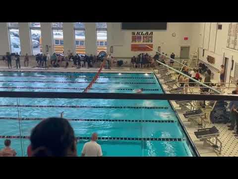 Video of Cameron Newton-Lay 200 IM: 2022 KLAA Conference Prelims