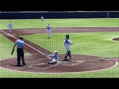 Video of Sliding into home at Buies Creek. 