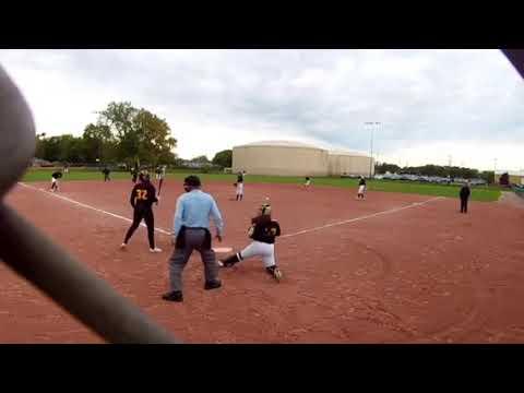 Video of Game: Caught stealing at third