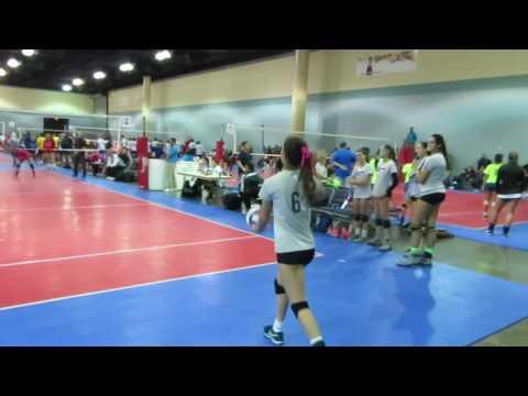 Video of Alejandra Perez-OH #6, GVA 17U PR Spring VB Challenge '17