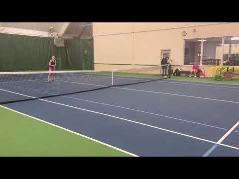 Video of Volley Skills Tennis Recruiting Video