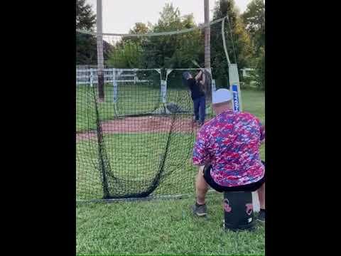 Video of Fall batting practice