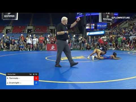 Video of 106 Lbs Rnd Of 64 Kaycie Tanimoto Hawaii Vs Johnae Drumright New Jersey