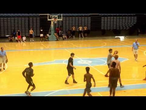 Video of UNC Basketball Camp Shoot-around