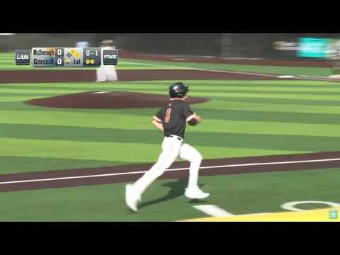 Video of Double to Right Field, RBI