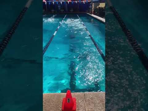 Video of November 2023 - 100 Y Backstroke