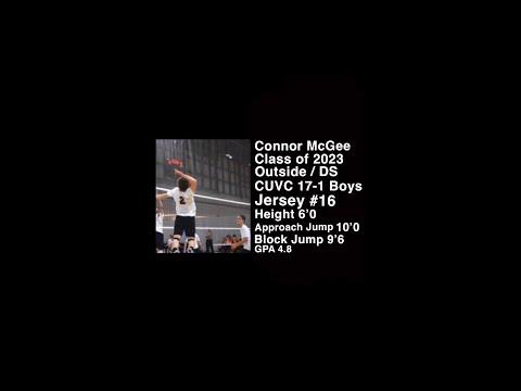 Video of Connor McGee 23' 4.9 GPA AAU Nationals 2021 Highlights OH/DS
