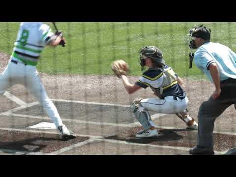 Video of Elijah Jenkins 2022 Catcher - blocking