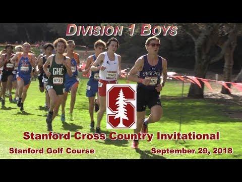 Video of 2018 Stanford Invitational D1 Boys