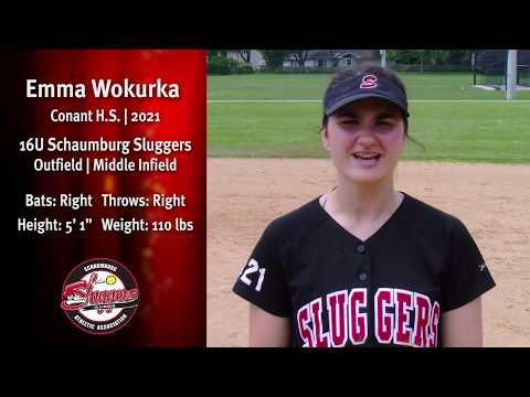 Video of Emma Wokurka 2021 Softball Skills Video