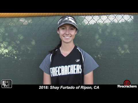 Video of 2018 Shay Furtado Power Hitting Second Base and Outfield Softball Skills Video - Firecrackers