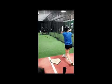 Video of Keira Suntken (2023/2nd/OF) - 07 01 2020 - Hitting Lesson