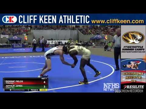 Video of 2018 TN State Tournament 145 lb Finals (White Singlet)