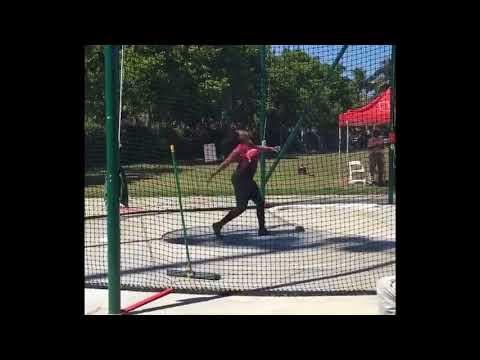 Video of 140’5” Discus Throw @ Miami Hurricane Invitational