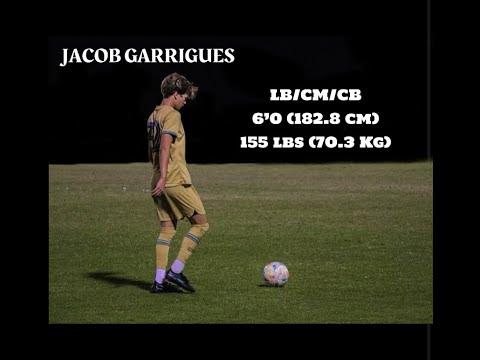 Video of Jacob Garrigues / LB/CM/CB / Barca Academy u19