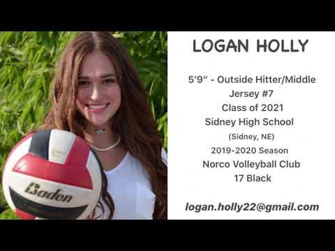 Video of Logan Holly-2019 High School Volleyball Highlights 