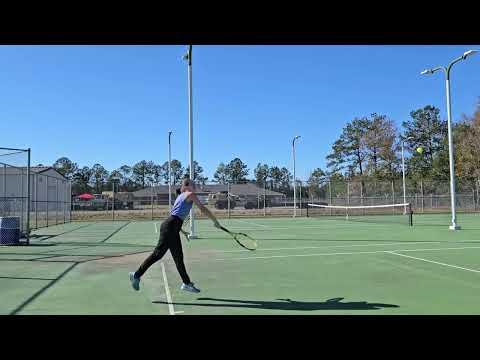 Video of Anna Comeaux Tennis Recruiting Video