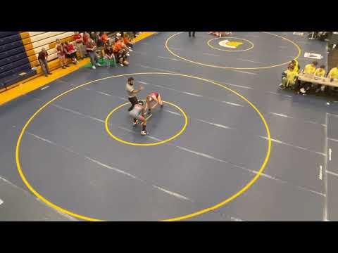 Video of Zayla Vann (Raytown South) over Gabby Voshell (Rolla) (Fall 0:46)