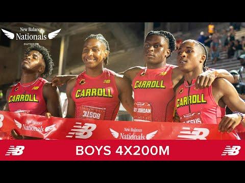 Video of Boys 4x200m Relay - New Balance Nationals Outdoor 2024