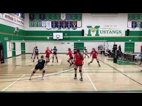 Video of Osoyoos Secondary vs Duchess Park: #19 Setter (red)