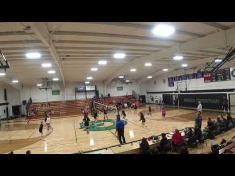 Video of Cassidy Jewett #4 a kill and a block