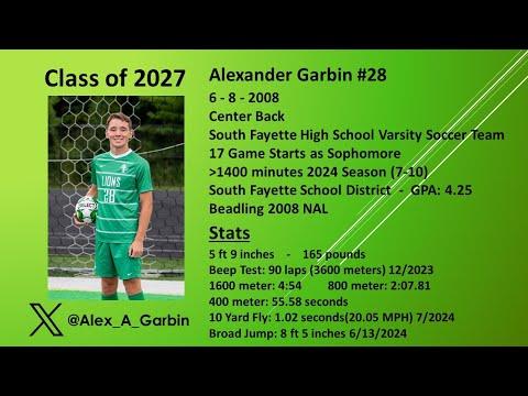 Video of Alex Garbin SF HS 2024 Highlights - Sophomore