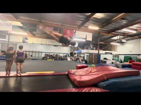 Video of Double on tumble track 😝