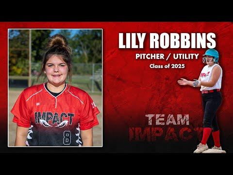 Video of Pitcher/utility - Lily Robbins