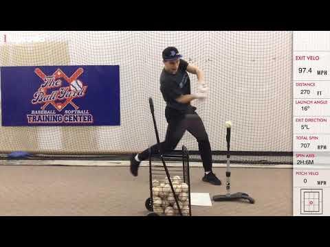 Video of Cole Hage Hitting 2020 grad