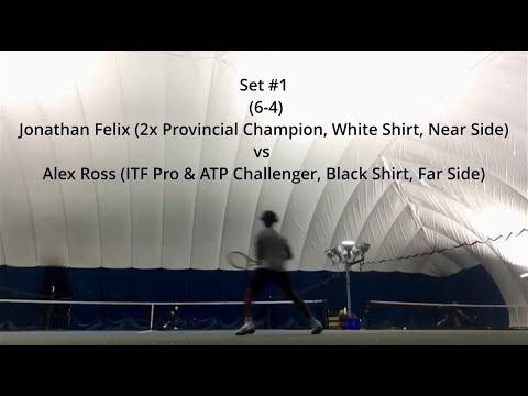 Video of Jonathan Felix College Tennis Game Footage