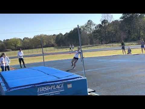 Video of Annie Jones high jump Quitman meet Mar 31 2022