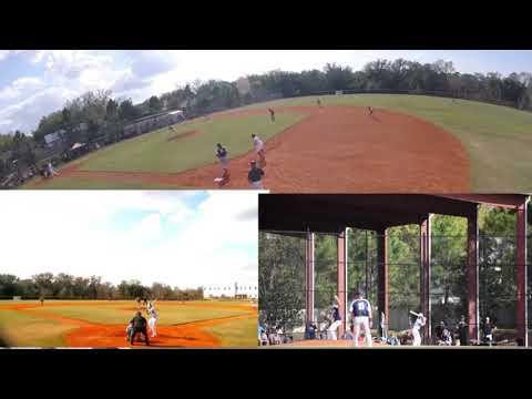 Video of Ian Burgin at Bat Sequence & Base Hit 