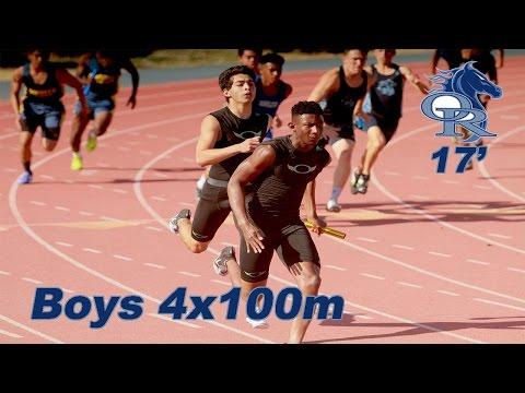 Video of 2017 Metro Finals Boys 4x100m