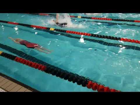 Video of Liberty Vaughan 50m back