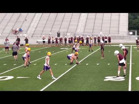 Video of 2021 Unioto 7 on 7 at center 