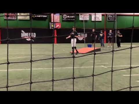 Video of Chris Bartholomew 2021 - Pitching