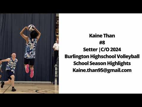 Video of Kaine Than - Burlington High School Boys Volleyball | School Season Highlights