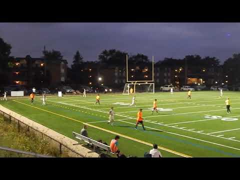 Video of FULL game footage! White jersey #21, light blue cleats and long hair.  First half- right back., right back and left back towards end of half. Second half - right back.