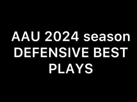 Video of Volodymyr Leontiev BEST DEFENSIVE PLAYS OF THE AAU SEASON