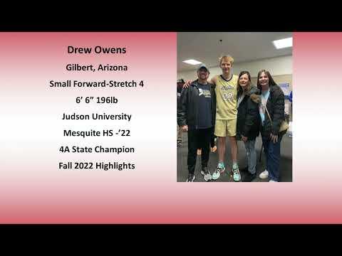 Video of Drew Owens Fall Highlights Judson University